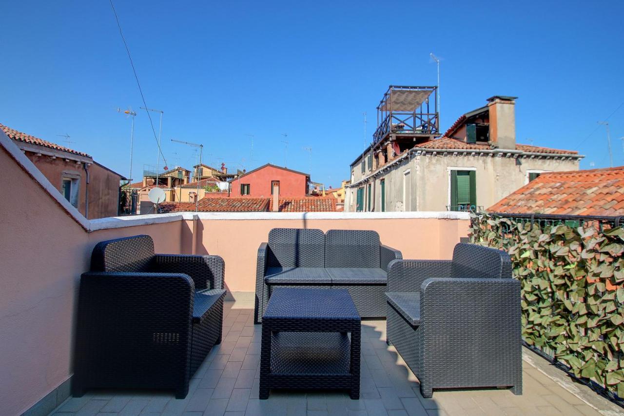 شقة Marcopolo Private~Terrace البندقية المظهر الخارجي الصورة